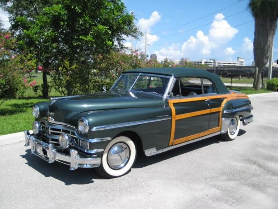 1949 Chrysler town and country convertible #5