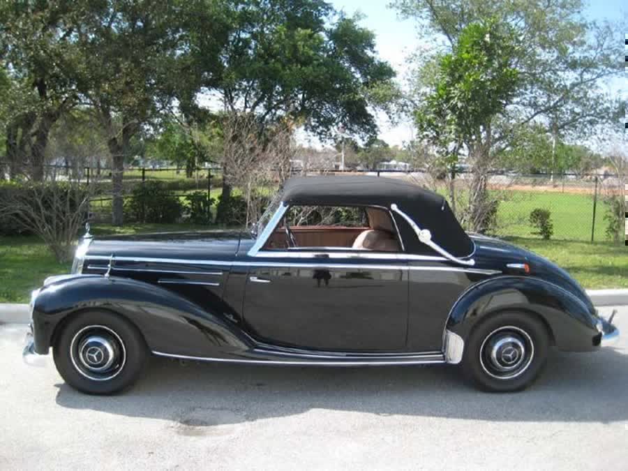 1953 Mercedes convertable