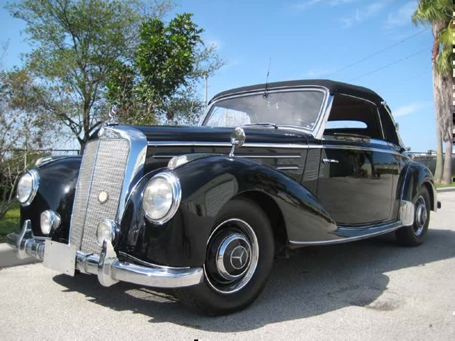 1953 Mercedes convertable #5